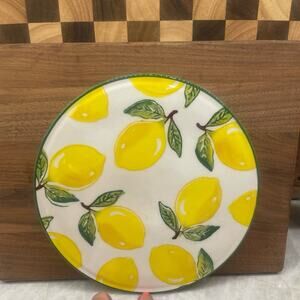 Papart lemon plate 8”
